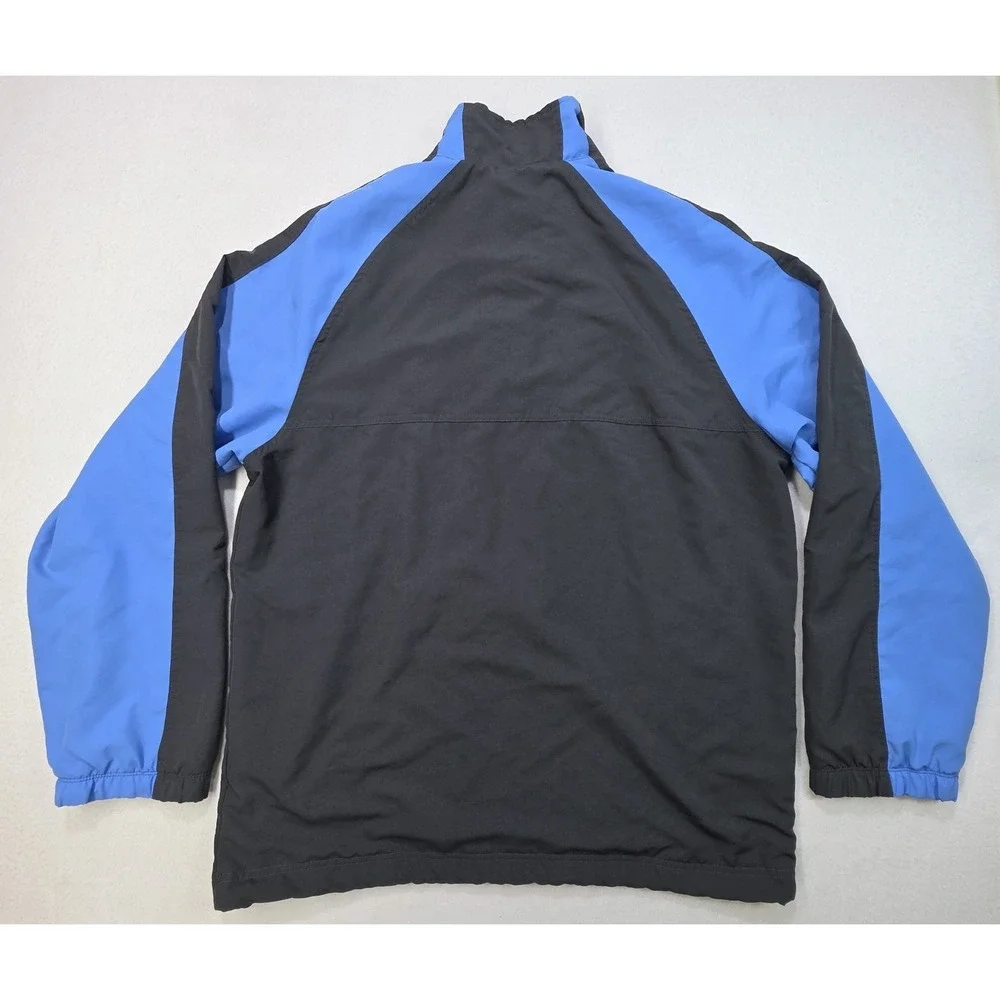VTG‎ Nike Full Zip Carolina Blue Windbreaker Track Jacket Men L 00s Y2K Lined